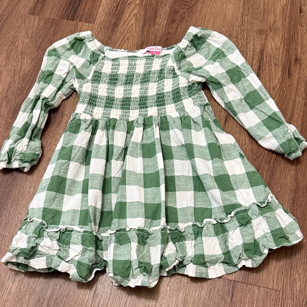 Ruffle Butts 4T plaid dress